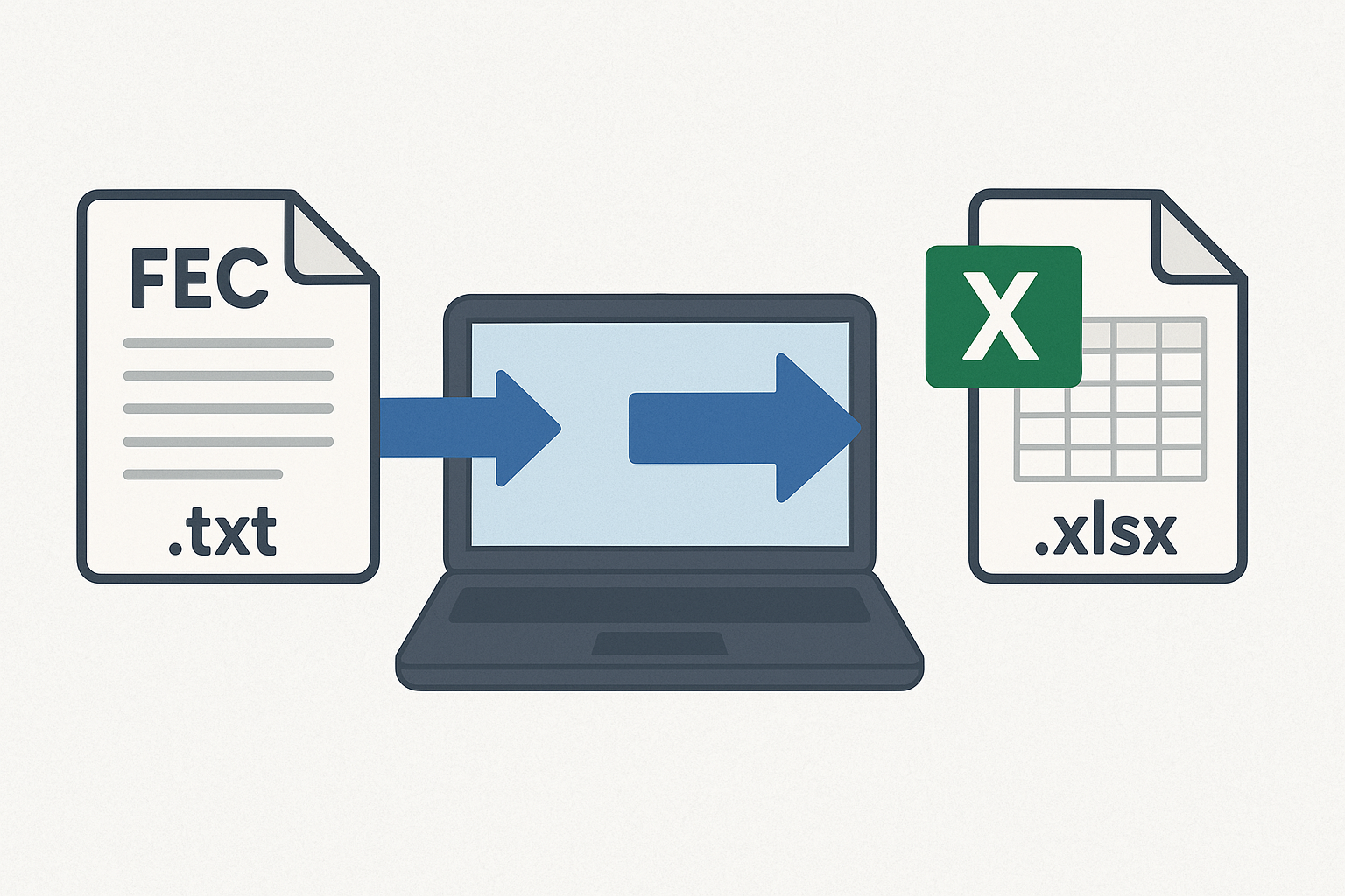 Interface de l'analyseur FEC